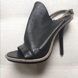 Balenciaga Black Glove Sandal